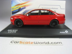 AUDI S8 (D3) 1/43 SOLIDO (RED)