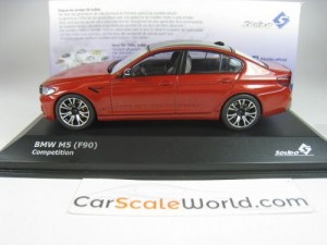 BMW M5 COMPETITION F90 1/43 SOLIDO (RED)