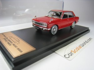 DATSUN BLUEBIRD 1600 SSS (P510) 1969 1/43 ALMOST REAL - HACHETTE (RED)