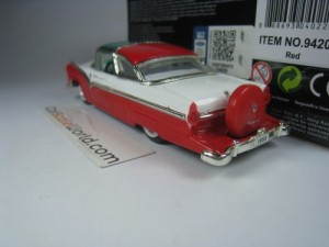 FORD CROWN VICTORIA 1955 1/43 YAT MING - ROAD SIGNATURE (REDWHITE)