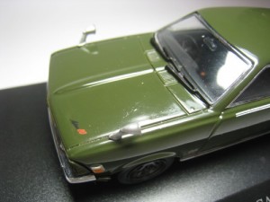 MITSUBISHI COLT GALANT GTO 1975 1/43 DISM (GREEN)
