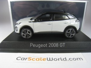 PEUGEOT 2008 GT 2024 1/43 NOREV (OKENITE WHITE)