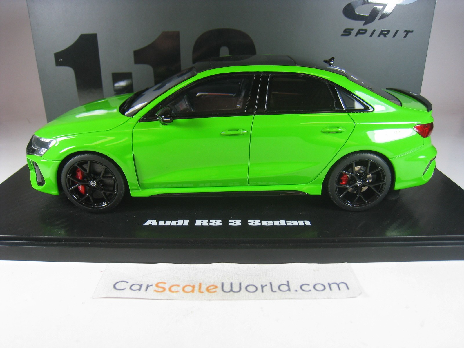 Voiture Miniature Audi RS3 2022 Green 1/18 - 18449 MCG