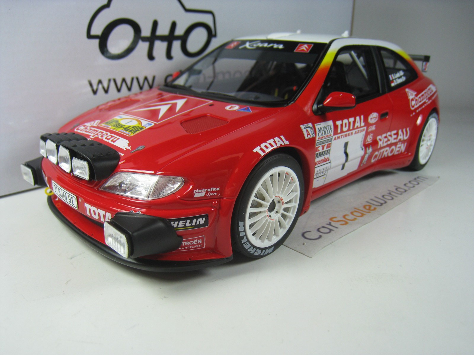 Citroen Xsara Kit Car Rally d´Antibes 2001 1/43 Sebastien Loeb Coche de Rally 