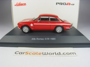 ALFA ROMEO GIULIA SPRINT GTA 1965 1/43 SCHUCO PRO R (RED)