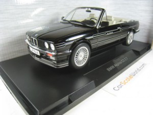 BMW ALPINA C2 2.7 E30 CABRIOLET 1/18 MCG (BLACK)
