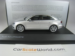 AUDI A3 LIMOUSINE 1/43 HERPA (ICE SILVER)