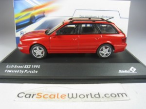 AUDI RS2 AVANT 1995 1/43 SOLIDO (LASER RED)