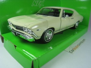 CHEVROLET CHEVELLE SS 396 1968 1/24 WELLY (BEIGE)