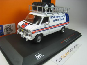 CHEVROLET VAN G-SERIES RALLY ASSISTANCE 1983 ROTHM