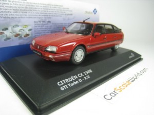 CITROEN CX GTI TURBO II 1988 1/43 SOLIDO (FLORENTIN RED)