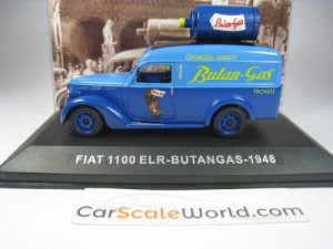 FIAT 1100 ELR - BUTANGAS 1948 1/43 IXO DEAGOSTINI