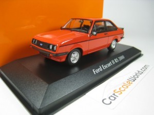 FORD ESCORT RS 2000 1975 MKII 1/43 MAXICHAMPS (RED)