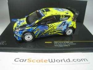 FORD FIESTA RS WRC #23 RALLY FINLAND 2013 P:G ANDERSSON - E. AXELSSON 1/43 IXO