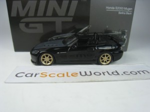 HONDA S2000 MUGEN (LHD) 1/64 MINI GT (BERLINA BLACK)