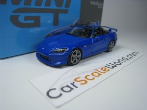 HONDA S2000 TYPE S (RHD) 1/64 MINI GT (APEX BLUE)