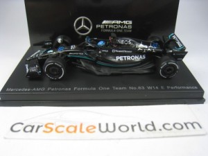 MERCEDES-AMG PETRONAS W14E PERFORMANCE GEORGE RUSSELL 1/64 SPARK
