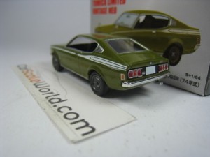 MITSUBISHI GALANT GTO 2000 GSR 1973 1/64 TOMICA LIMITED VINTAGE NEO (GREEN)
