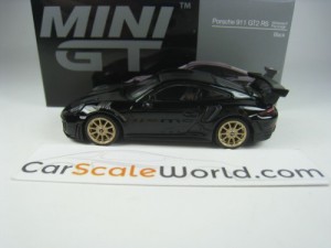 PORSCHE 911 GT2 RS WEISSACH PACKAGE (991) 1/64 MINI GT (BLACK)