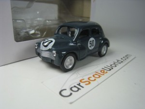RENAULT 4CV 1951 RACING 3 INCHES NOREV 