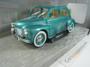 RENAULT 4CV DECOUVRABLE 1951 1/18 SOLIDO (ARDENNES
