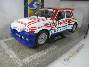 RENAULT 5 MAXI TURBO RALLY CROSS 1987 G. ROUSSEL 1/18 SOLIDO