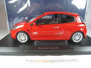 RENAULT CLIO RS 2006 1/18 NOREV (TORO RED)