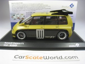 RENAULT ESPACE F1 1994 1/43 SOLIDO (YELLOW)